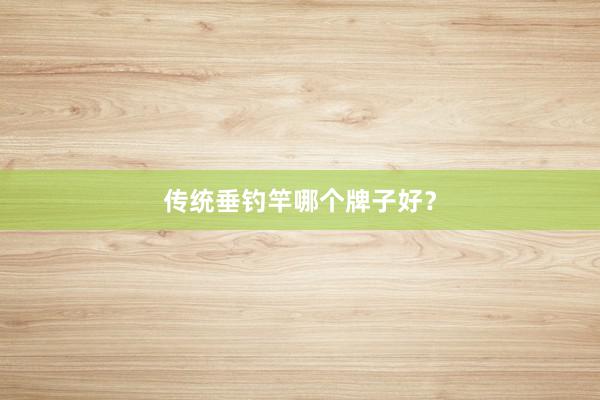 传统垂钓竿哪个牌子好？